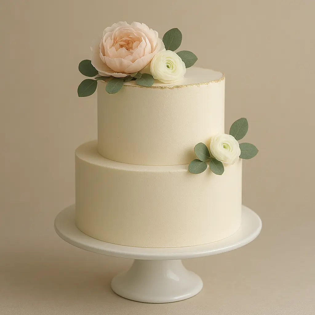 Elegáns egyedi ünnepi torta