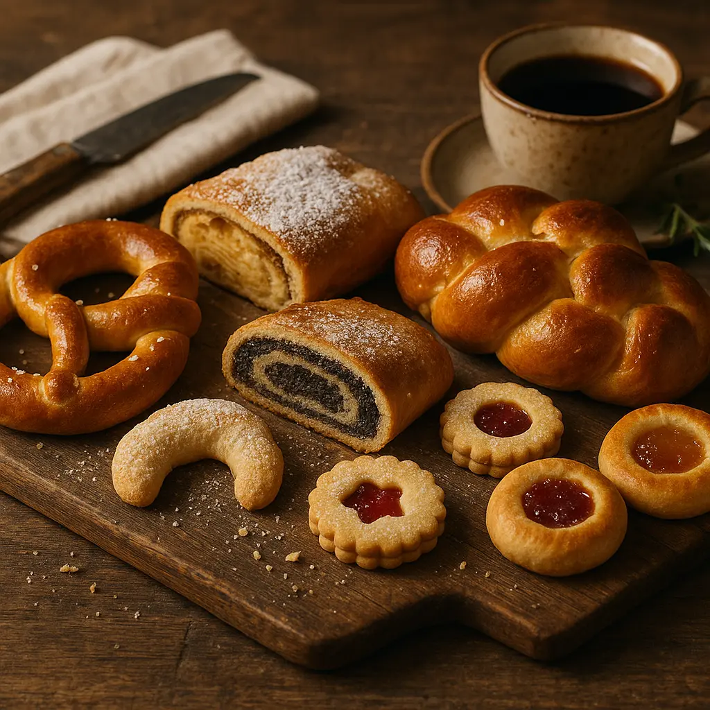 Hagyományos közép-európai pékáruk